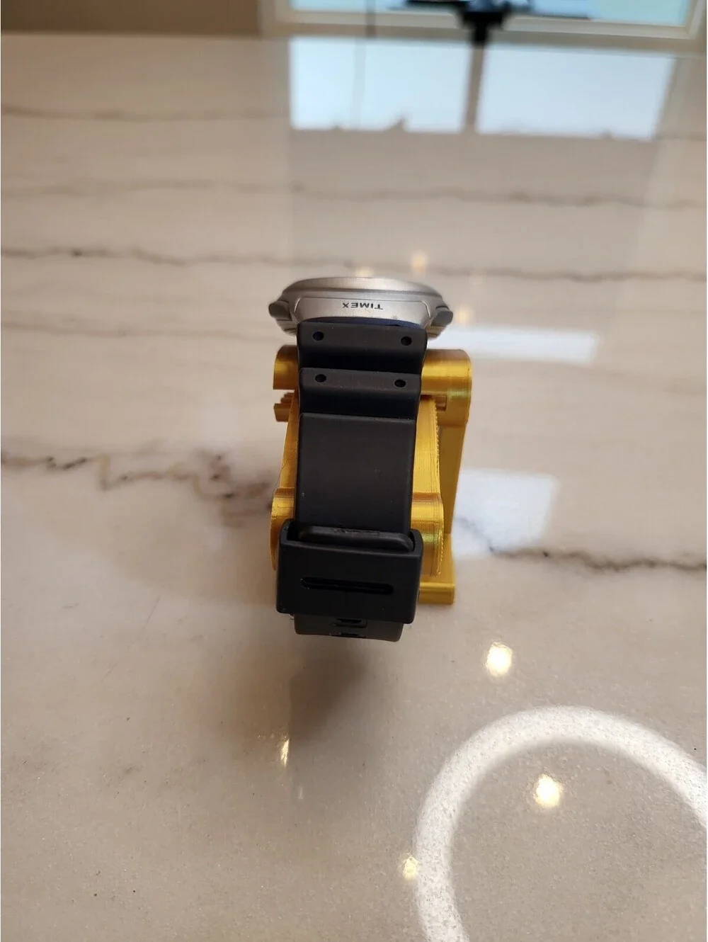 TIMEX Ironman Triathlon Watch Black Strap Indiglo Working Clean 40mm EUC